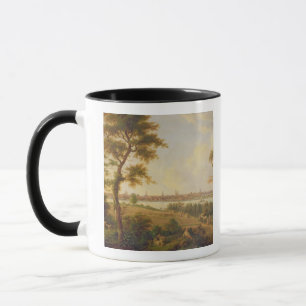View of Lubeck, 1869 (oil on canvas) Mug