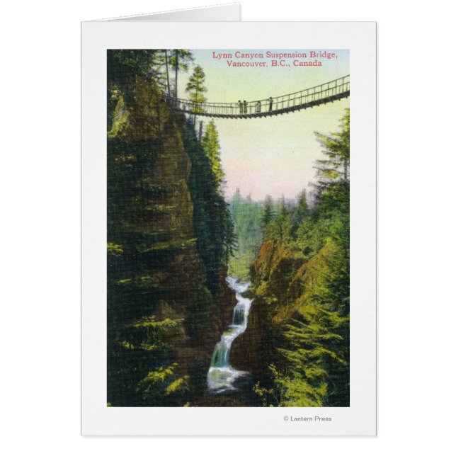 View of Lynn Canyon Suspension Bridge (Front)