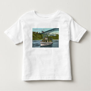 View of Maid of the Mist Boat 2 Toddler T-Shirt