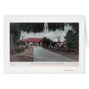View of Main Gateway to Idora ParkOakland, CA