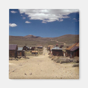 View of Main Street, Bodie, California Magnet