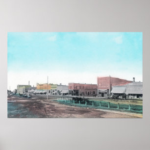 View of Main StreetBlackfoot, ID Poster