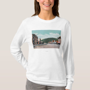 View of Main StreetColville, WA T-Shirt