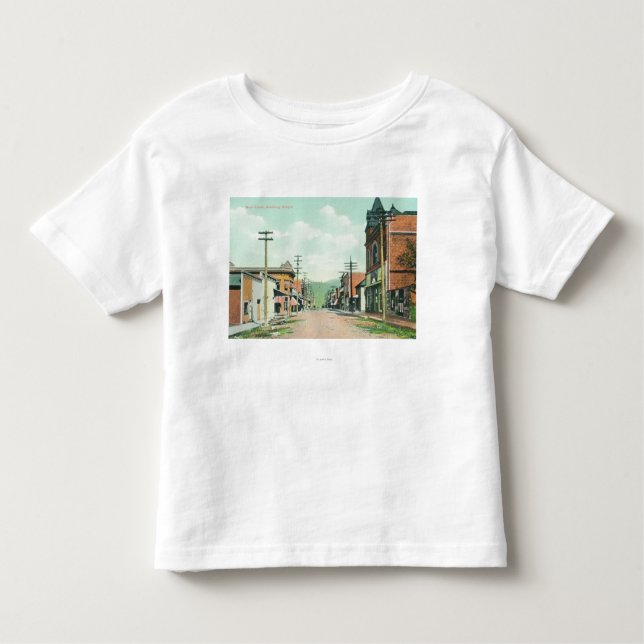 View of Main StreetRoseburg, OR Toddler T-Shirt (Front)