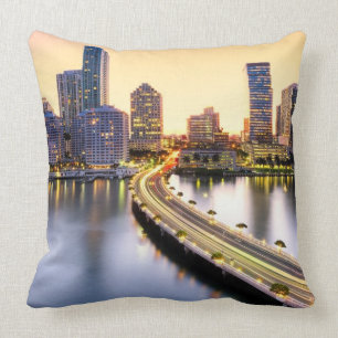 View of Mandarin Oriental Miami with reflection Cushion