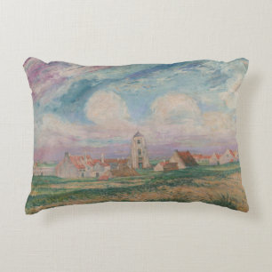 View of Mariakerke Decorative Cushion