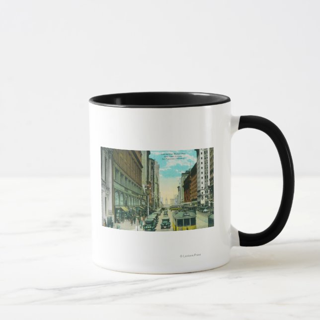 View of Market Street from Grant Street Mug (Right)