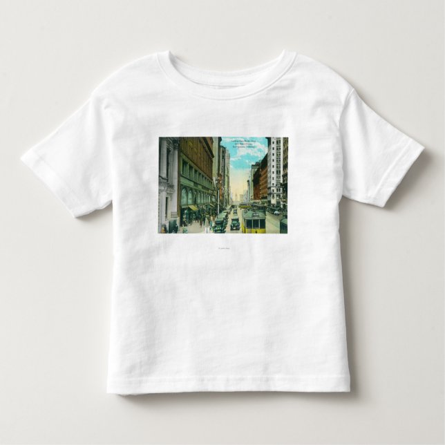 View of Market Street from Grant Street Toddler T-Shirt (Front)