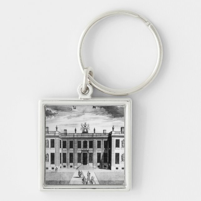 View of Marlborough House in Pall Mall Key Ring (Front)
