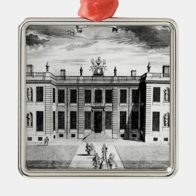 View of Marlborough House in Pall Mall Metal Tree Decoration (Front)