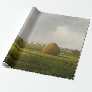 View of Marshfield, 1876 by Martin Johnson Heade Wrapping Paper