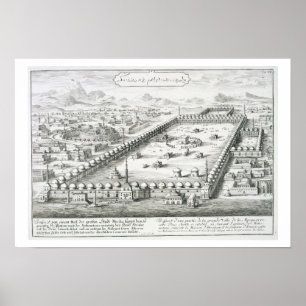 View of Mecca, from 'Design a historical Poster