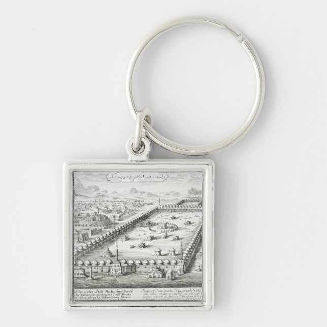 View of Mecca, from 'Entwurf einer historischen Ar Key Ring (Front)