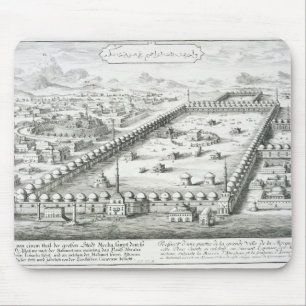 View of Mecca, from 'Entwurf einer historischen Ar Mouse Pad