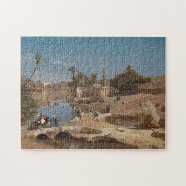 View of Medinet El-Fayoum Jigsaw Puzzle (Horizontal)