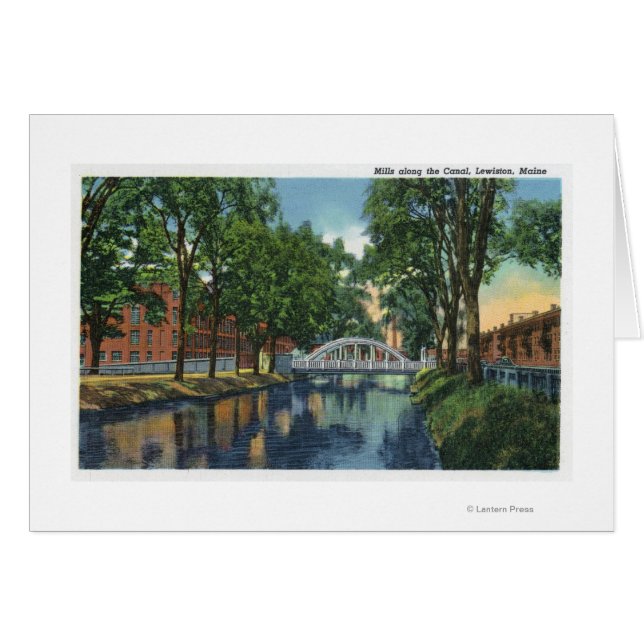 View of Mills Along the Canal (Front Horizontal)