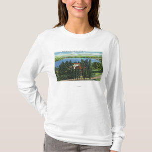 View of Mirror Lake and Mirror Lake Inn T-Shirt