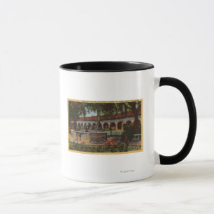 View of Mission, Memory Garden, Serra Statue Mug