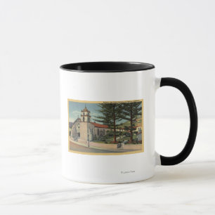 View of Mission San Buenaventura Mug