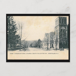 View of Montclair, NJ 1906 Vintage Postcard