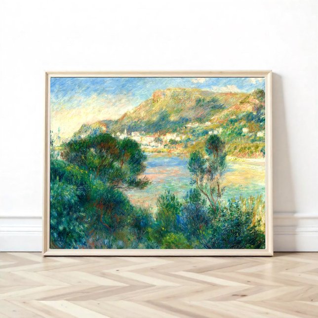 View of Monte Carlo from Cap Martin, Renoir Poster (Creator Uploaded)