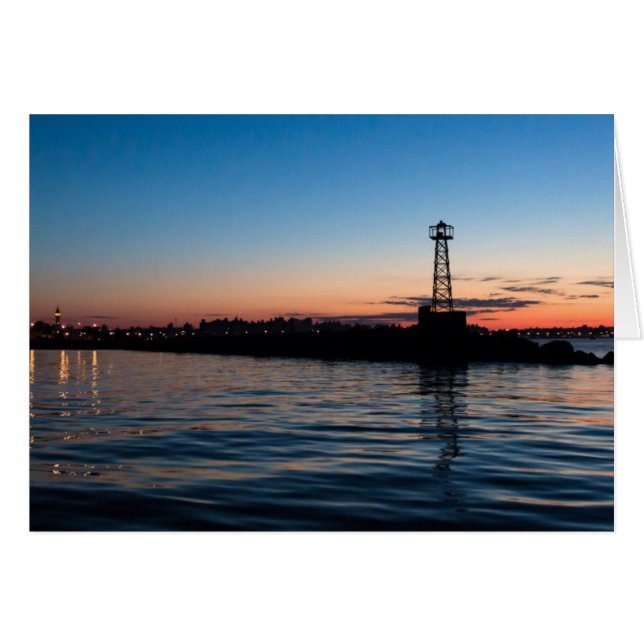 View Of Montevideo At Dawn, Uruguay (Front Horizontal)