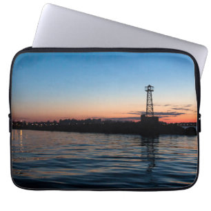 View Of Montevideo At Dawn, Uruguay Laptop Sleeve
