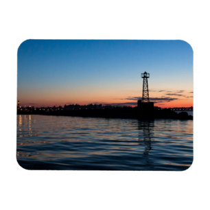 View Of Montevideo At Dawn, Uruguay Magnet