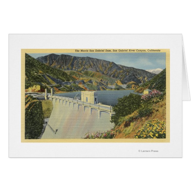 View of Morris San Gabriel Dam (Front Horizontal)