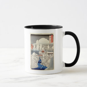 View of Mount Haruna in the Snow Mug