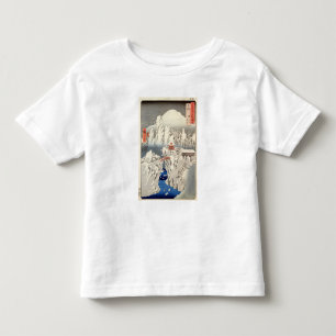 View of Mount Haruna in the Snow Toddler T-Shirt
