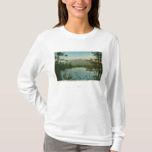 View of Mount Katahdin, Loftiest Peak in Maine T-Shirt