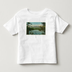 View of Mount Katahdin, Loftiest Peak in Maine Toddler T-Shirt