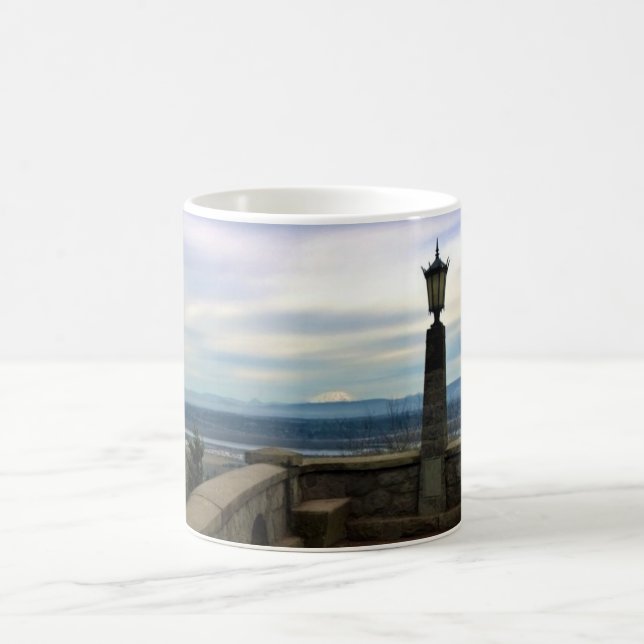 View of Mount St. Helens, Portland, Oregon Coffee Mug (Center)