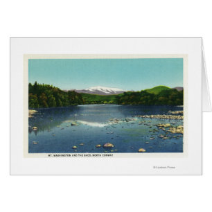 View of Mount Washington and the Saco