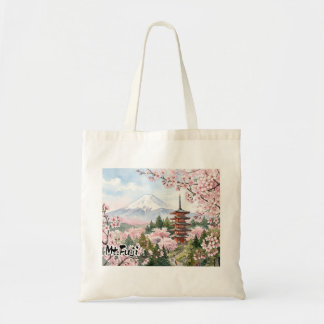 View of Mt. Fuji from Arakurayama Sengen Park Tote Bag