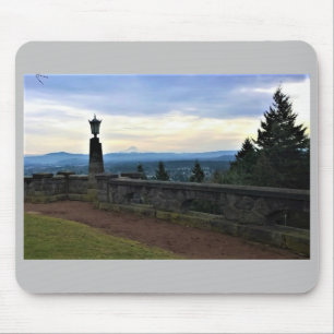 View of Mt. Hood, Portland, Oregon Mouse Pad
