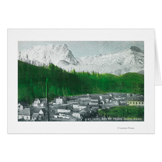 View of Mt Index and Mt Persis (Front Horizontal)