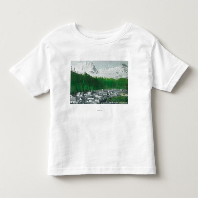 View of Mt Index and Mt Persis Toddler T-Shirt (Front)