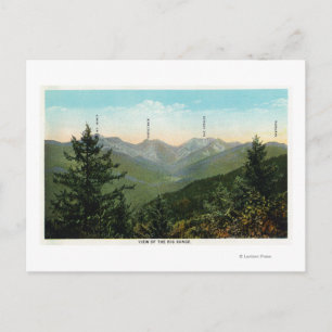 View of Mt. Marcy, Saddleback, Sawtooth Postcard