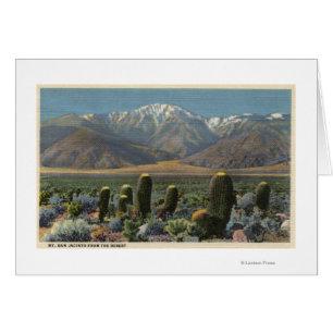 View of Mt. San Jacinto Near Palm Springs