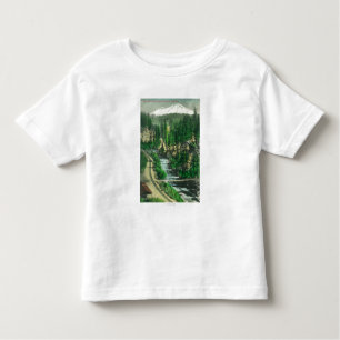View of Mt. Shasta from Shasta Retreat Toddler T-Shirt