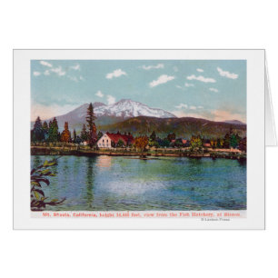 View of Mt. Shasta from the Fish Hatchery