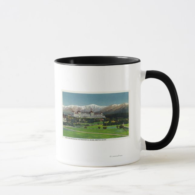 View of Mt Washington Hotel, Presidential Range Mug (Right)