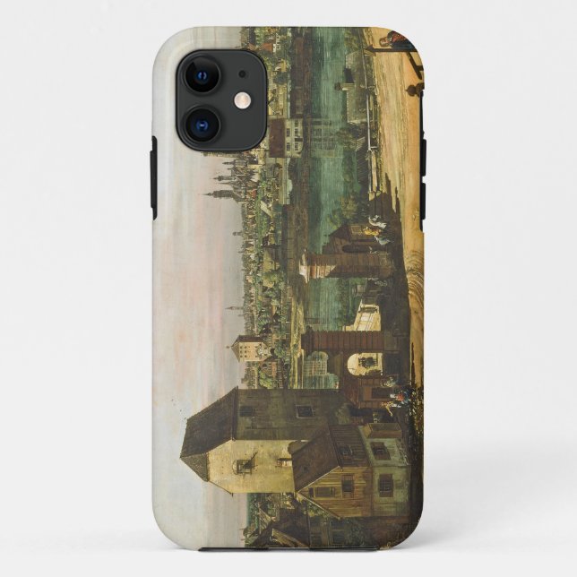 View of Munich, c. 1761 (oil on canvas) Case-Mate iPhone Case (Back)