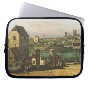 View of Munich, c. 1761 (oil on canvas) Laptop Sleeve