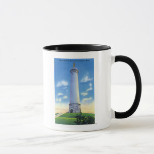 View of Myles Standish Monument Mug