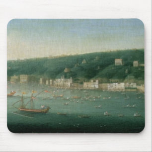 View of Naples from the east, 1730 Mouse Pad