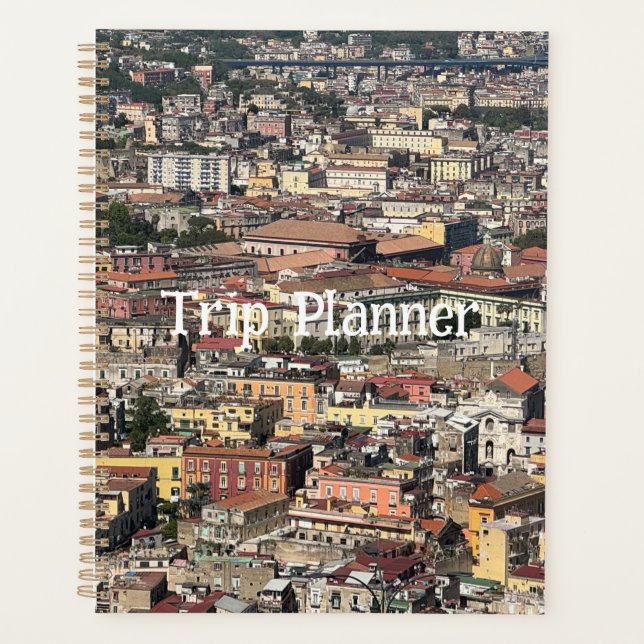 View of Naples, Italy Planner Organiser (Front)
