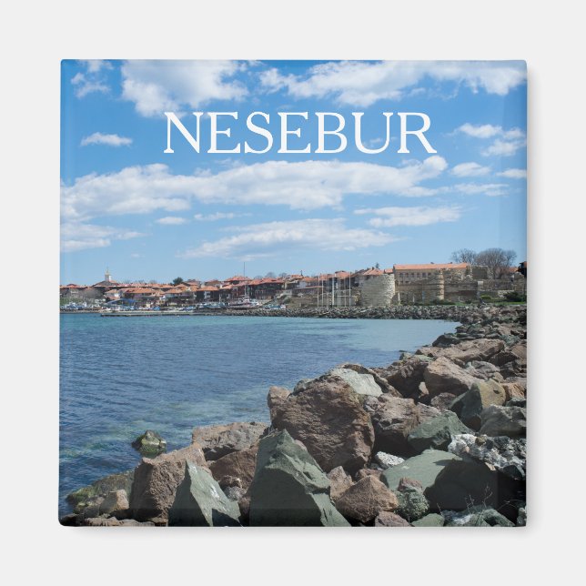 View of Nesebur City, Bulgaria Magnet (Front)